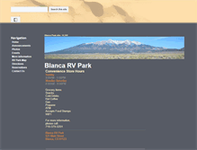 Tablet Screenshot of blancarvpark.com